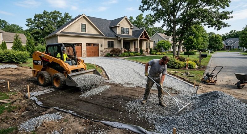 Driveway Graveling Service
